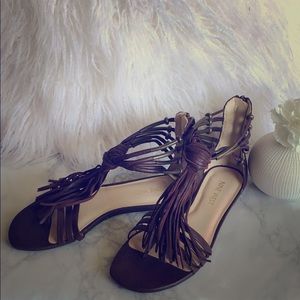 Purple Gladiator Sandals